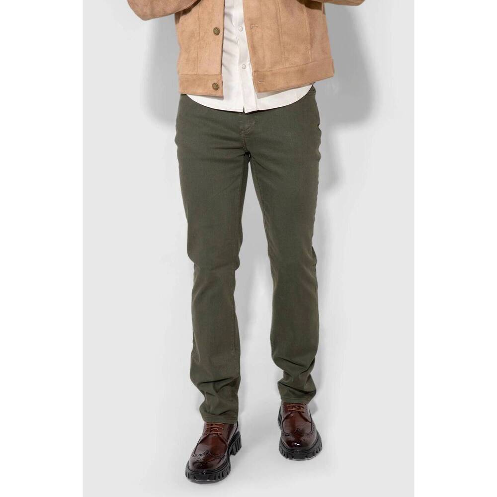 NEW MONFRERE brando parisian luxe slim fit jeans in juniper
